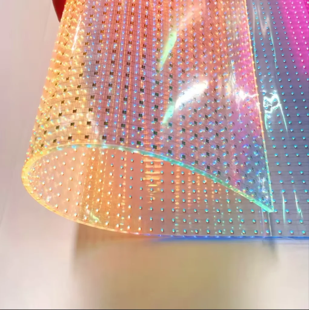 smart film - flexible transparent led film