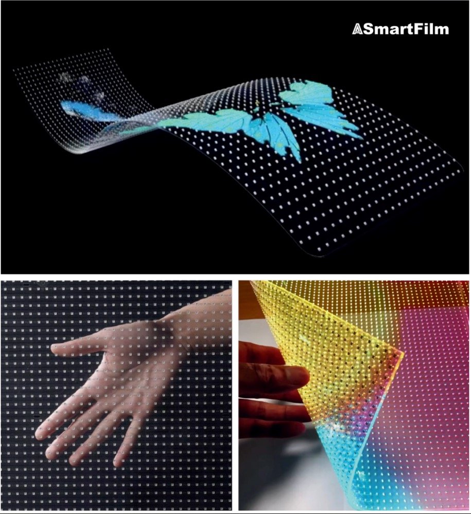 transparent flexible film